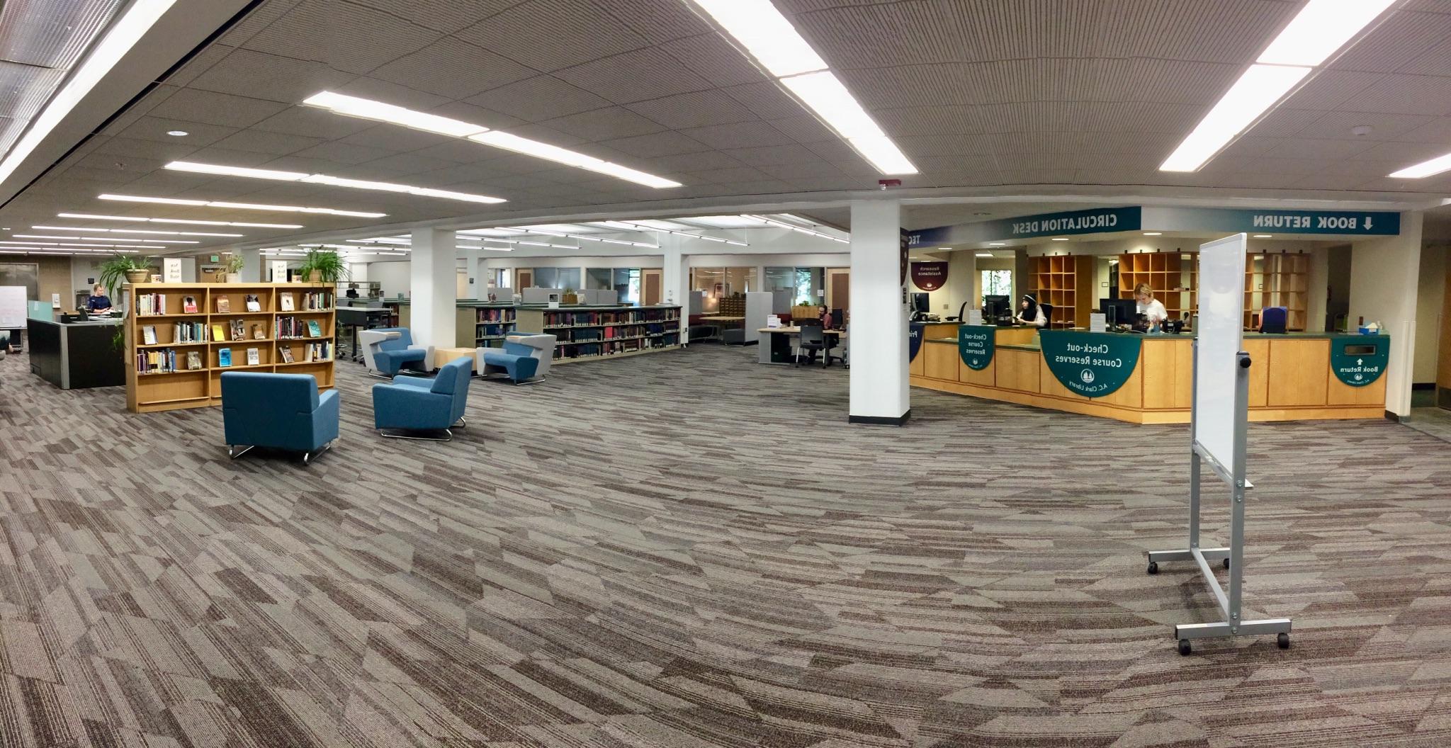 A.C. Clark Library 3rd floor